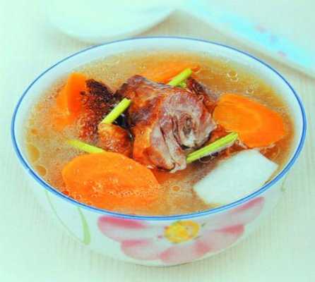 红萝卜鸭汤炖汤（红萝卜炖汤的做法大全）