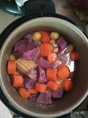 紫薯胡萝卜能和排骨炖汤吗（紫薯胡萝卜能和排骨炖汤吗）