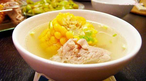 玉米玉米粒炖汤（玉米粒煮汤的做法）