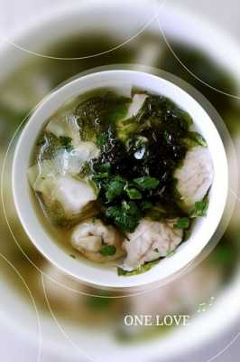 紫菜虾皮馄炖汤的做法（馄饨虾皮紫菜汤）
