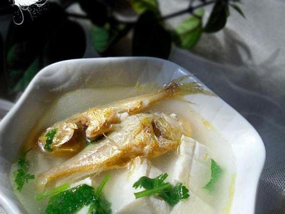 杭州黄公鱼炖汤做法（黄公鱼豆腐的煮法）