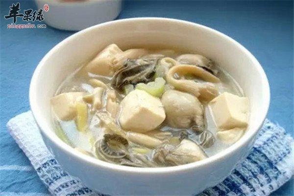牡蛎香菇干炖汤（牡蛎香菇粥）